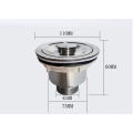 pia de cozinha sifão de 110 mm com tubo de filtro